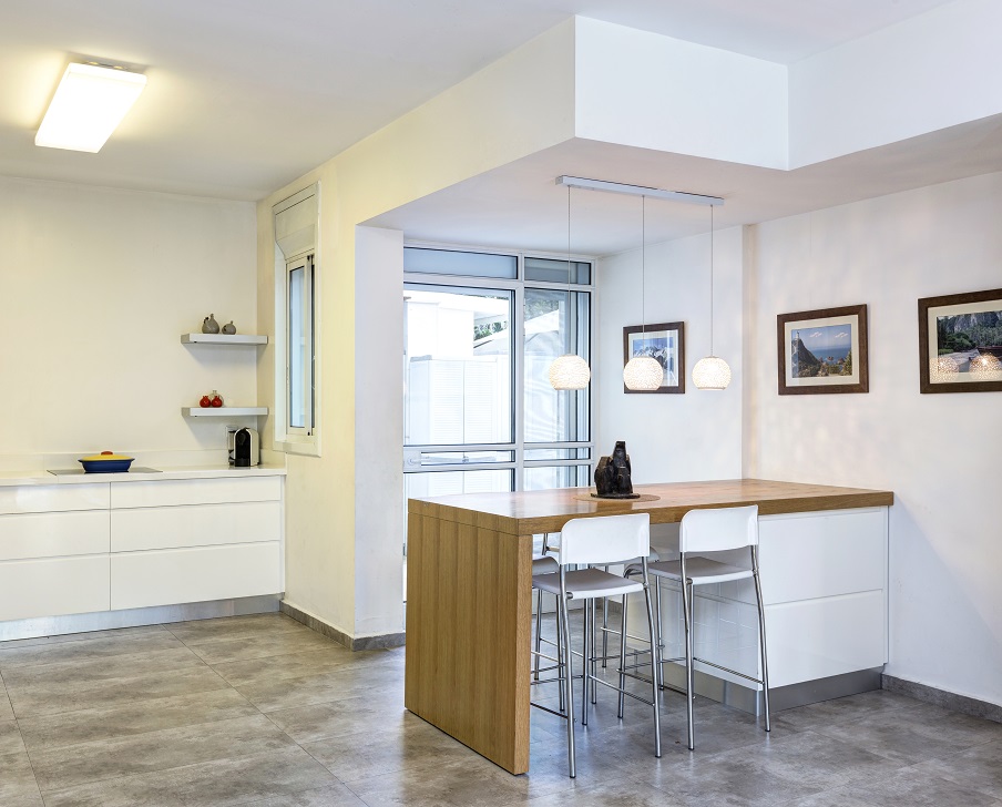 דירת גן בתל ברוך צפון בעיצוב נטעלי ניב