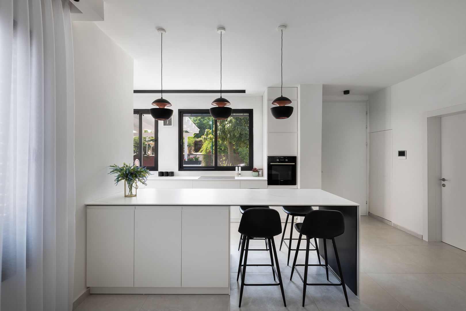 דירת פנטהאוז בהוד השרון בעיצוב נטעלי ניב