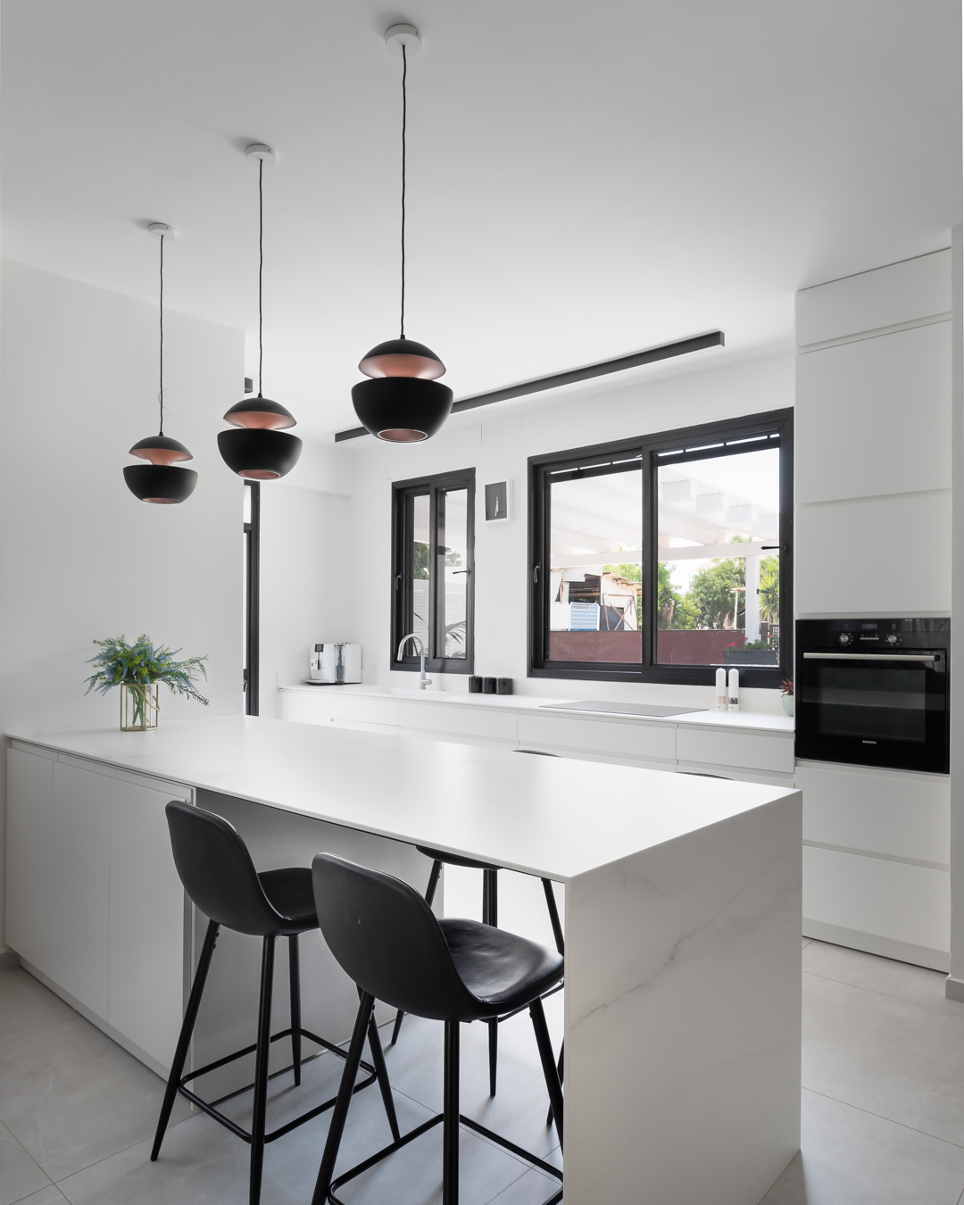 דירת פנטהאוז בהוד השרון בעיצוב נטעלי ניב