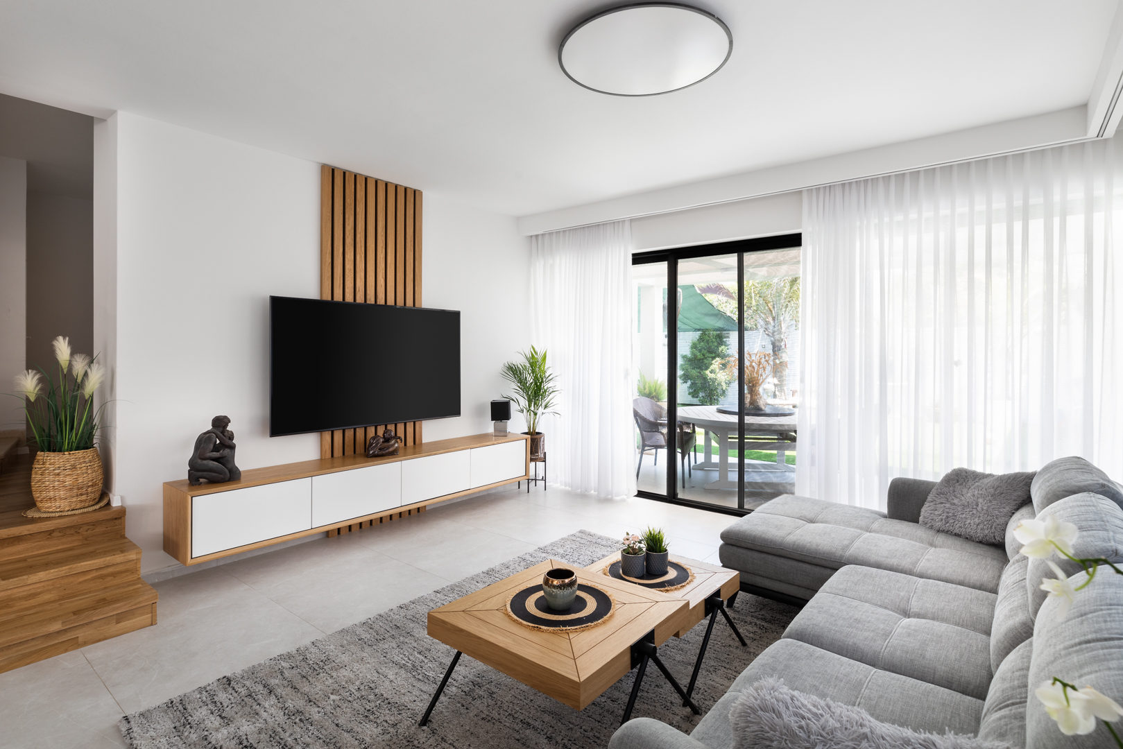 דירת פנטהאוז בהוד השרון בעיצוב נטעלי ניב